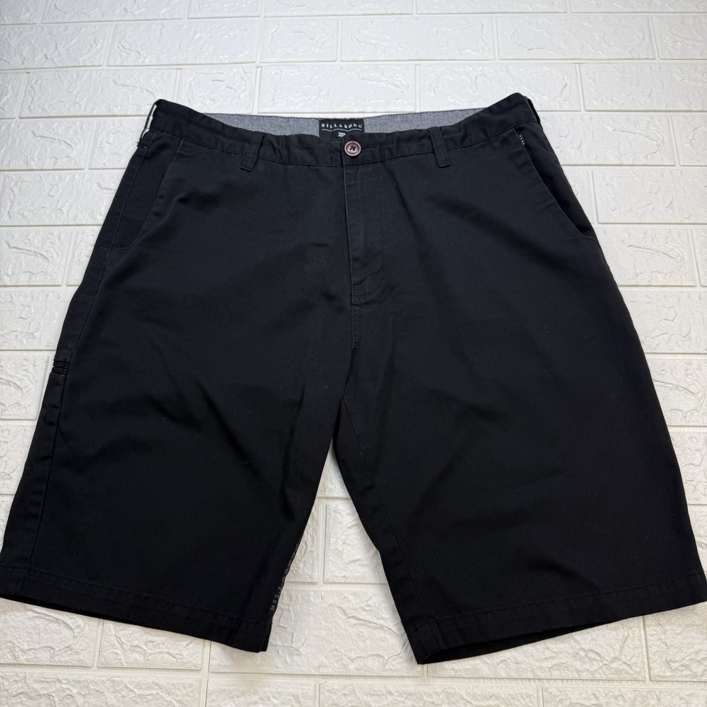 Billabong Mens Black Board Shorts Skater Surf Casual M2082BDM Size 36